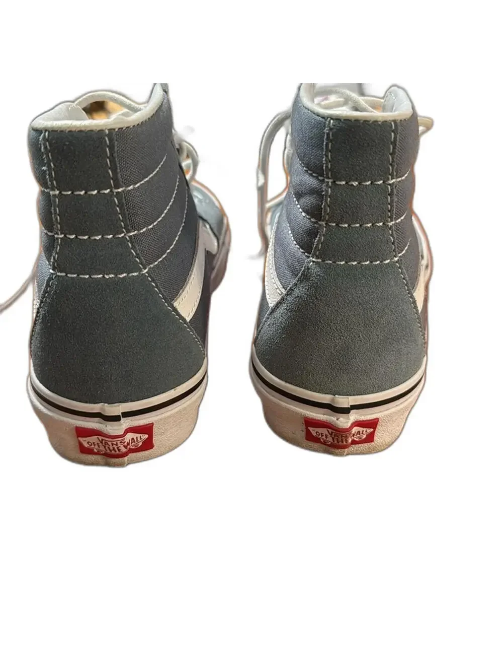 Vans Sk8-Hi Dusty Blue Suede High Top Sneakers Women's 6.5 NWOB - Picture 5 of 8